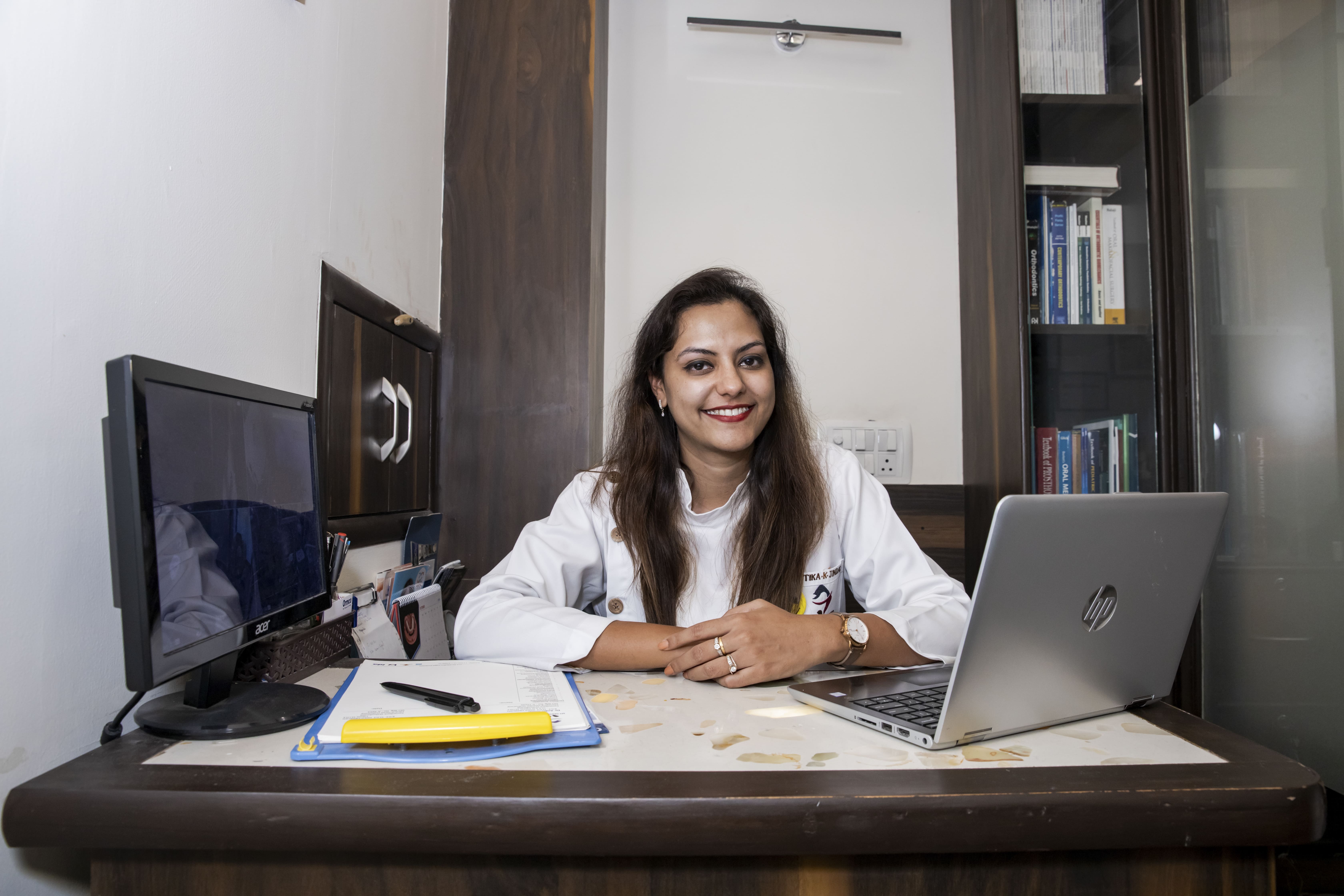 Reception area and seating